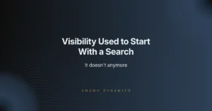 From search results to AI answers — why Google is no longer the starting point for business discovery