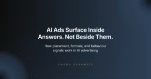 How AI ads work — placement logic, formats, and behaviour signals inside ChatGPT and AI answer systems