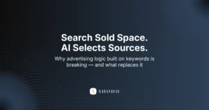 AI Discovery vs search advertising — why marketing is moving from keywords and clicks into AI conversations and decision funnels