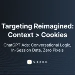 ChatGPT Ads in India use in-session conversational data instead of cookies or cross-site tracking. Targeting is context-driven, retargeting is not available, and compliance complexity is lower than traditional ads.