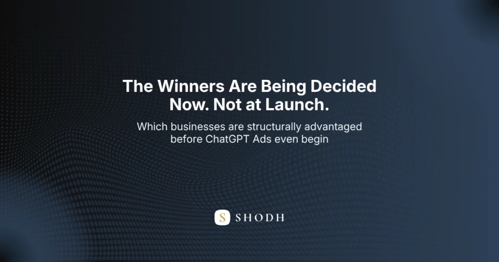 Who will win when ChatGPT Ads launch in India — structural advantages in AI advertising for Indian businesses explained