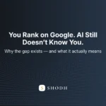 Why websites with good SEO are still invisible to AI systems — entity clarity and machine comprehension explained