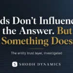 Answer Independence — OpenAI's most important ChatGPT Ads claim investigated by ShodhDynamics OG Image Title: Answer Independence Investigated — ShodhDynamics