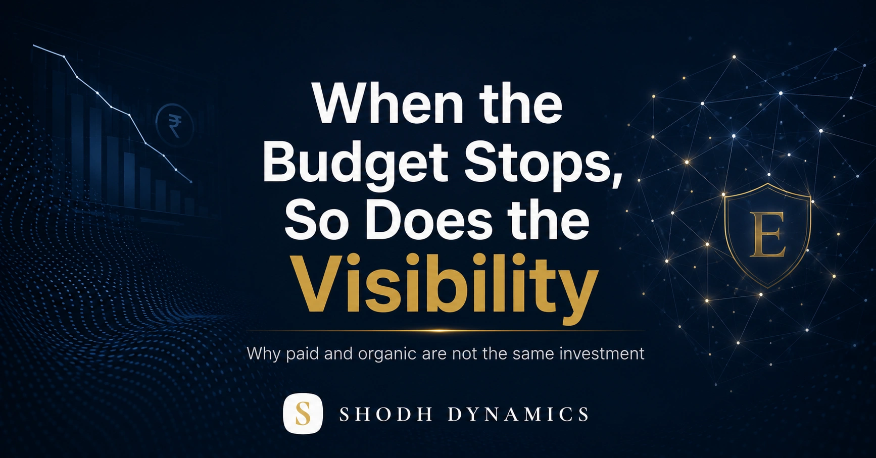 Two systems one brand — why entity signals and ChatGPT ad spend are not the same investment — ShodhDynamics investigation